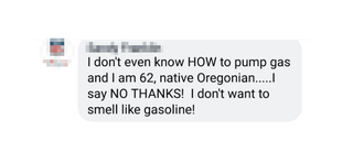 Illustration for article titled Join America In Laughing At Oregonians Freaking Out About Pumping Their Own Gas